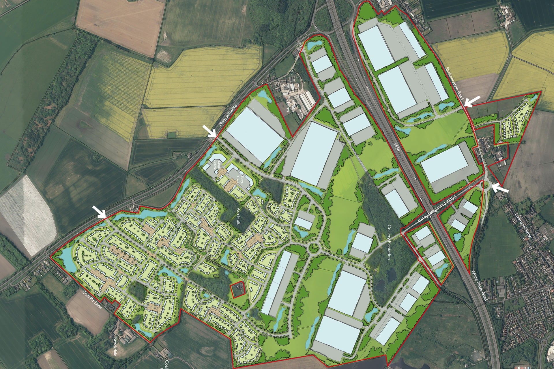 Land North and South of M58, Skelmersdale