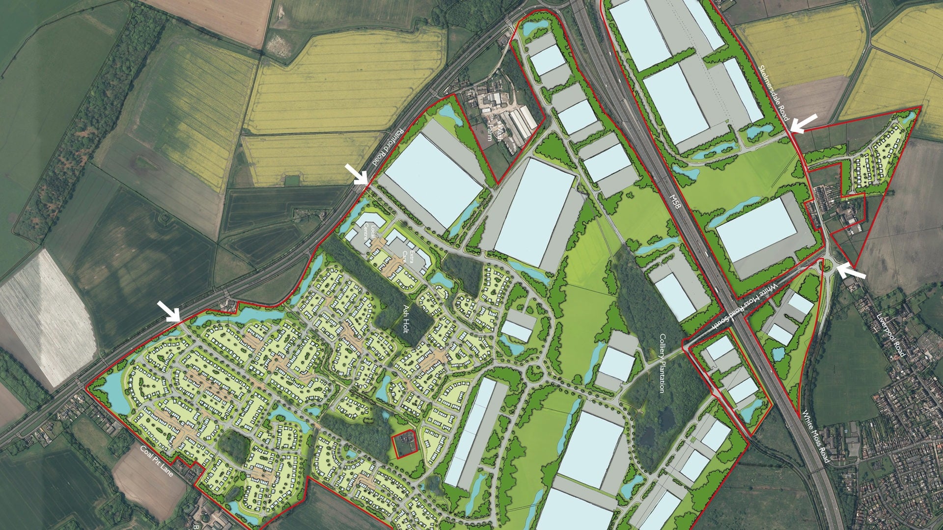 Land North and South of M58, Skelmersdale